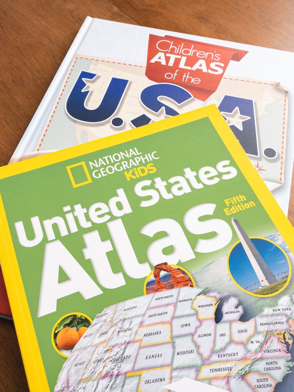 united states atlas books