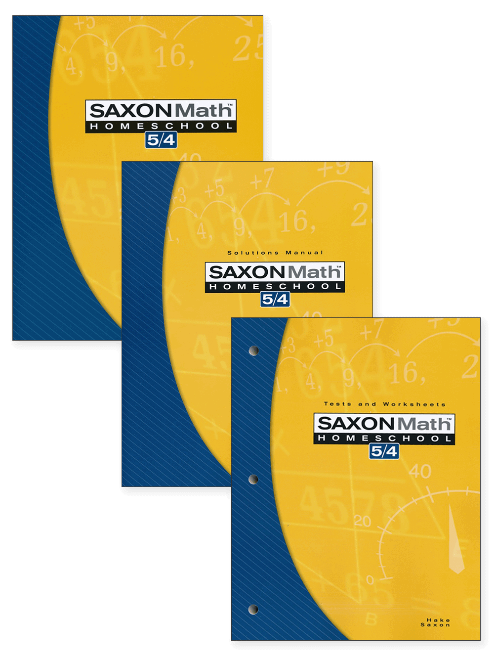 saxon math 5/4 homeschool curriculum kit